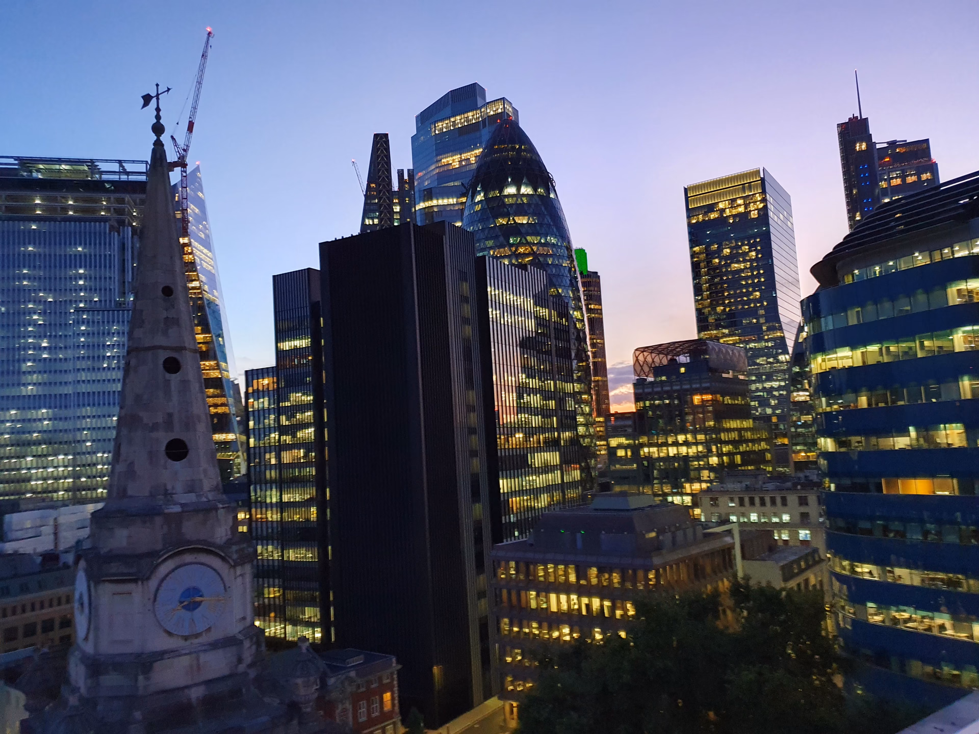 Exclusive rooftop with views of London
